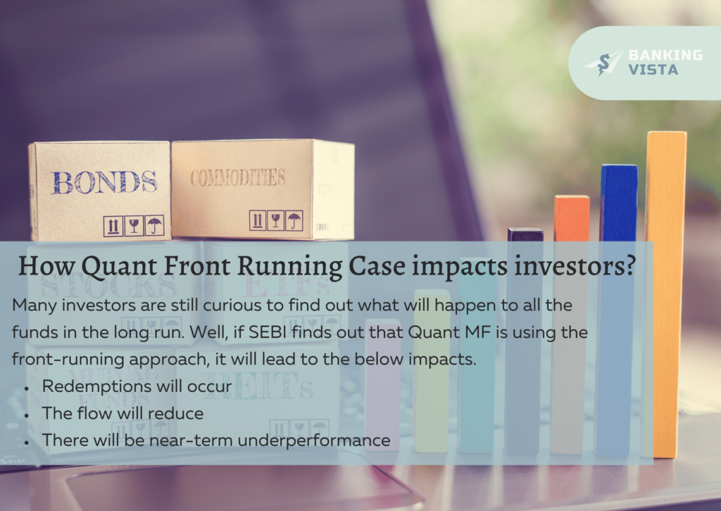 A picture showing impacts of quant front running case